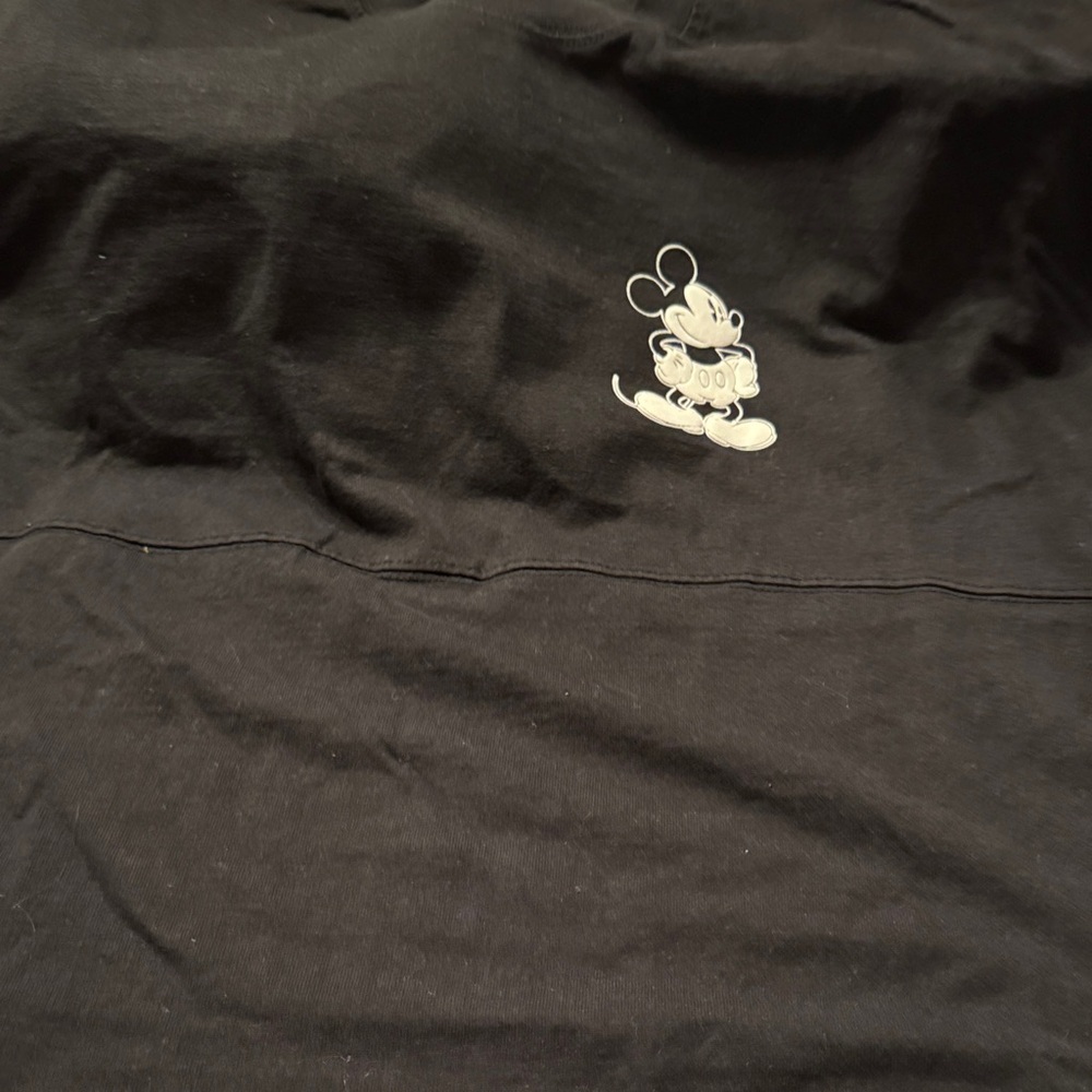 Black Disney spirit jersey with Mickey Mouse Design